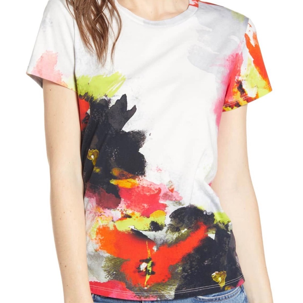 PAM & GELA FLORAL T-SHIRT